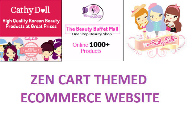 I will create a beauty buffet mall themed ecommerce site