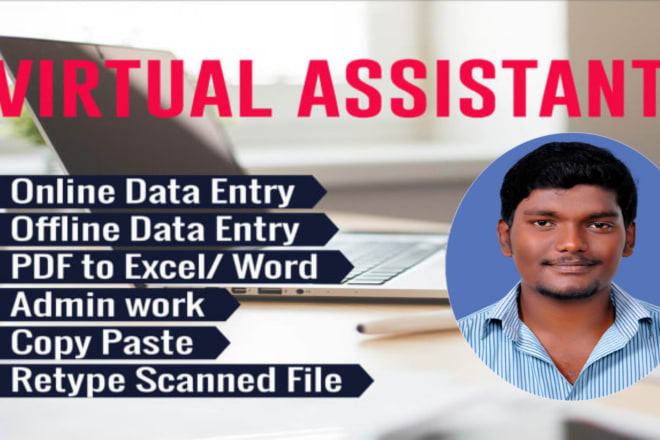 I will create a data entry work for your business