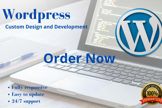 I will create a dynamic website using wordpress