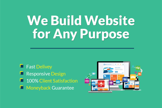 I will create a modern website design within 24 hour
