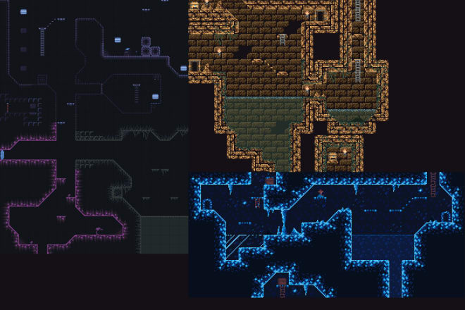 I will create a pixel art 16x16 tileset for your platformer game
