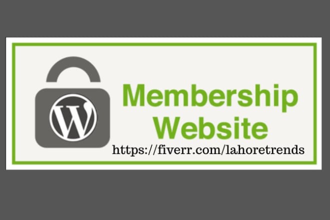 I will create a wordpress membership website for your business in 1 day