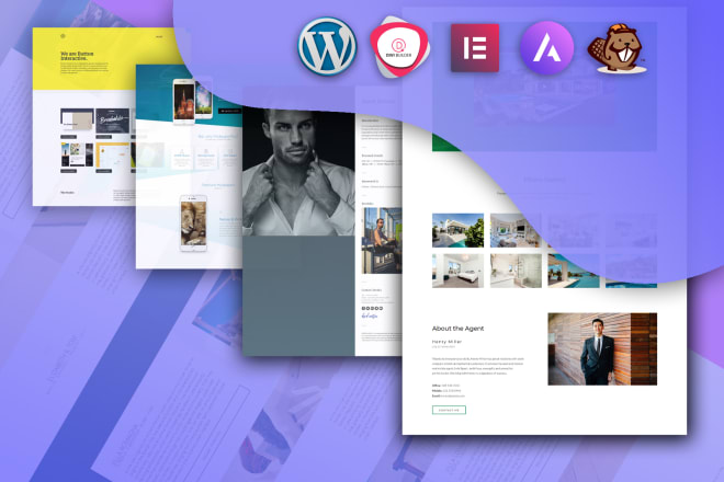 I will create a wordpress website by elementor pro, jupiter x,astra pro,or divi