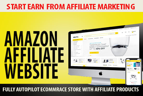 I will create an amazon affiliate website in wordpress