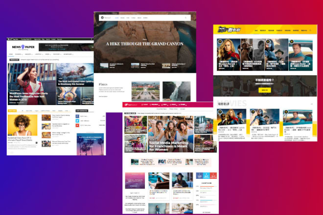 I will create and customized newspaper x theme your wordpress