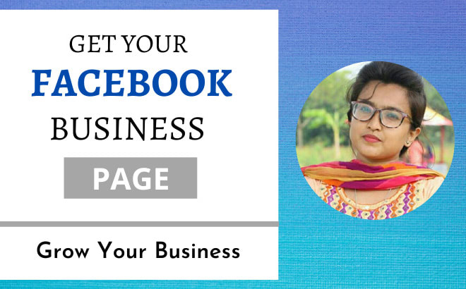 I will create and setup your facebook business page