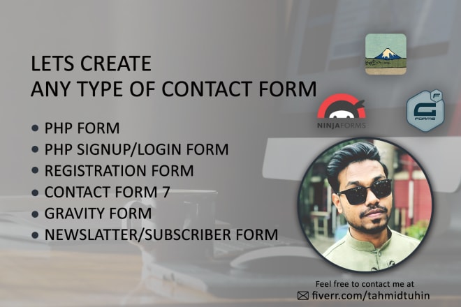 I will create any type of wp or php form and fix it