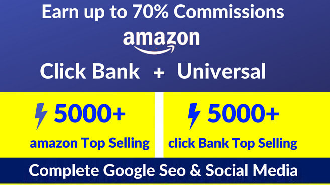 I will create autopilot amazon affiliate store with universal products