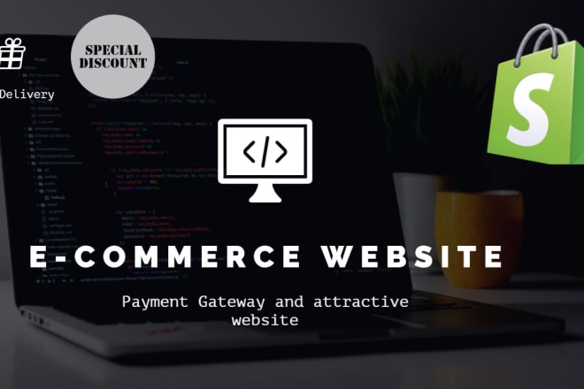 I will create ecommerce website on shopify, dropshipping store