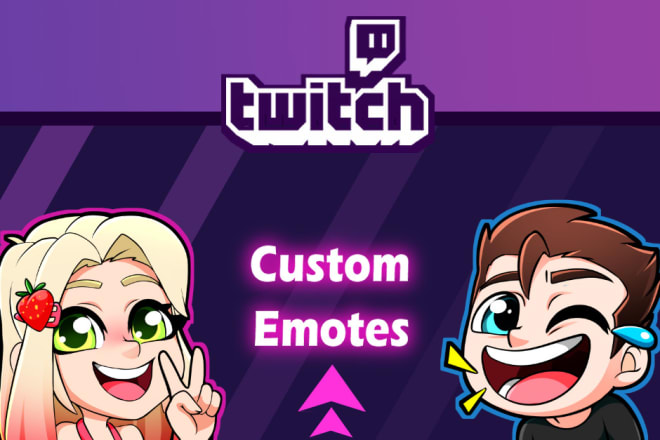 I will create fun custom emoticons for twitch