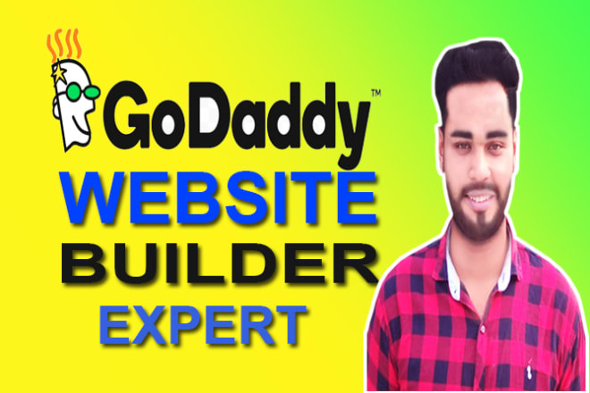 I will create godaddy website or godaddy online store professionally