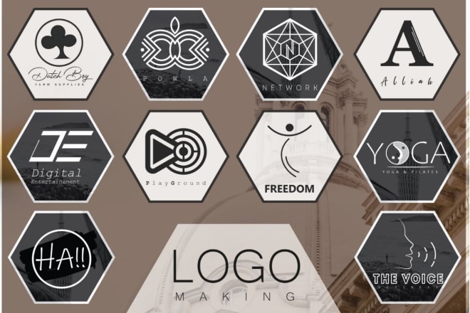 I will create minimalist futuristic logo for your organization