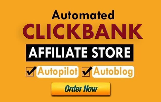 I will create profitable clickbank affiliate autopilot website