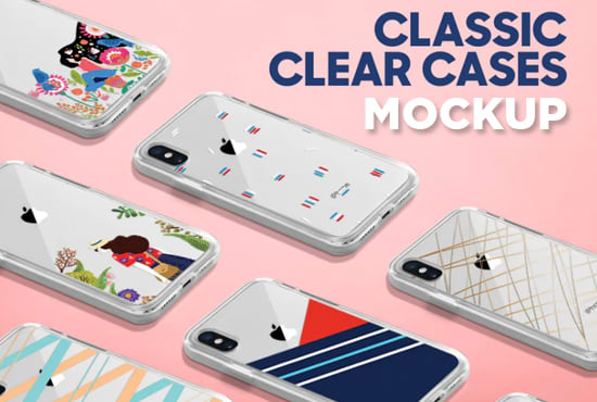 I will create realistic mobile cover mockup phone case mockup