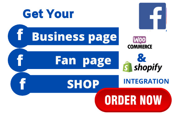 I will create seo optimize facebook business page, fb shop, fan page