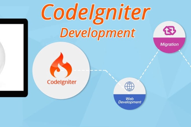 I will create the professional codeigniter or custom PHP website for you