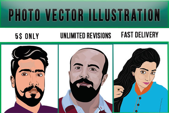 I will create vector illustration artistically