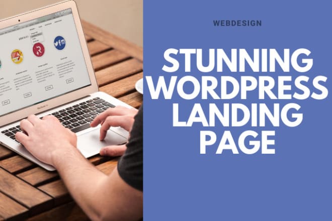 I will create wordpress landing page or responsive website