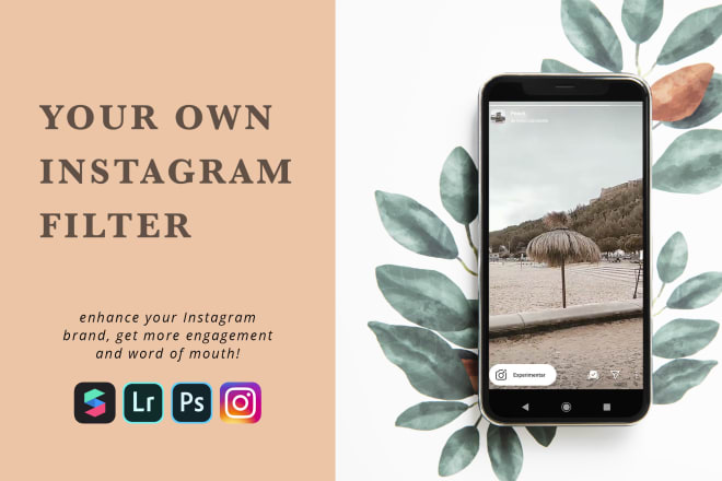 I will create your own filter for instagram stories and lightroom