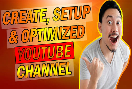 I will create youtube channel with logo, art, intro, outro, SEO