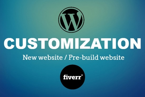 I will customize your wordpress website according to how you want