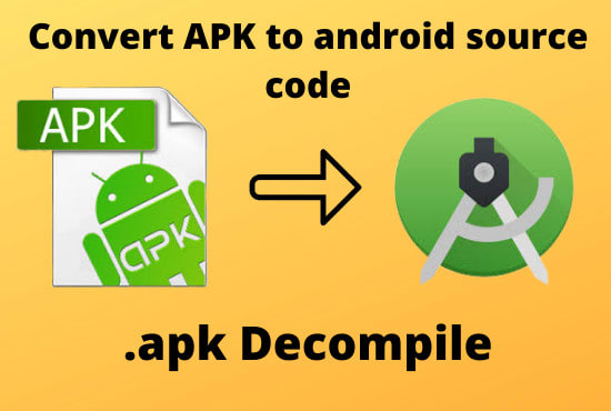 I will decompile android apk and can give android studio code