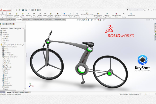 I will design 3d cad models, drawings with solidworks