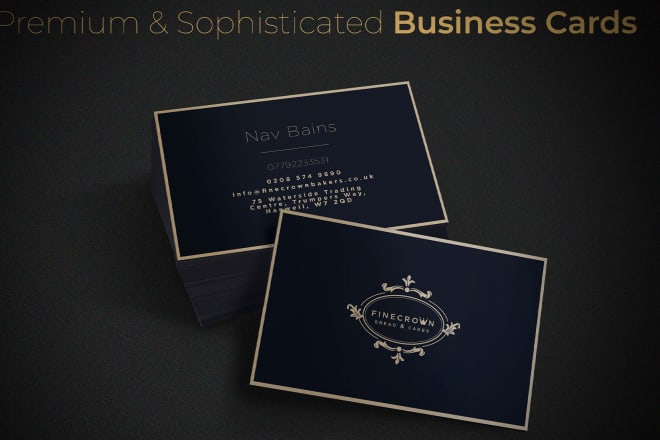 I will design a business card