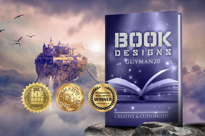 I will design a cover for your paperback or ebook
