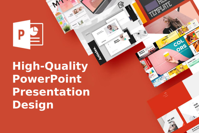 I will design a modern and clean powerpoint presentation