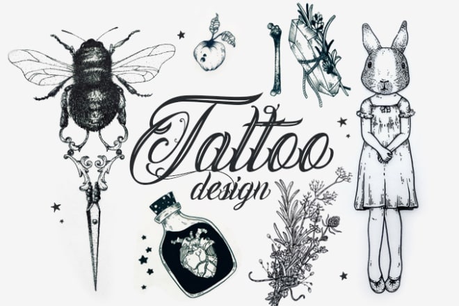 I will design a modern tattoo for you