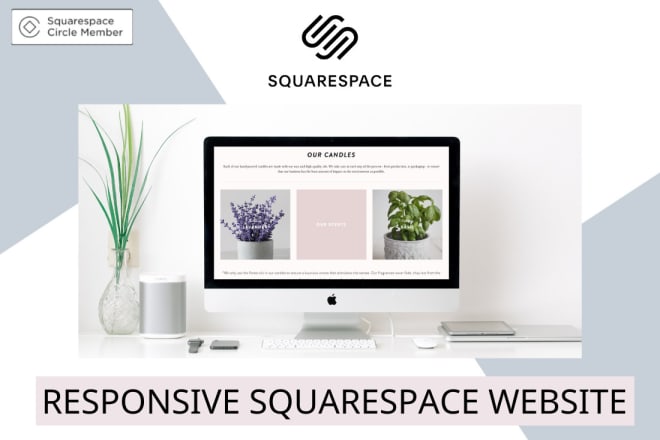 I will design a premium squarespace website