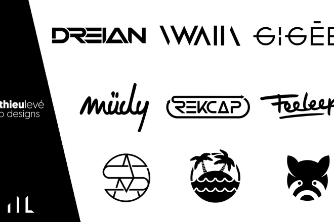 I will design a professional dj, music band, mc logo