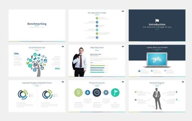 I will design a professional powerpoint template