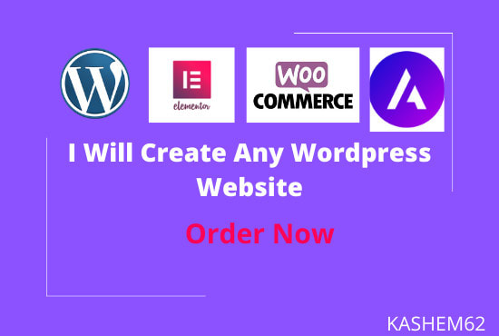 I will design a wordpress website using elementor pro