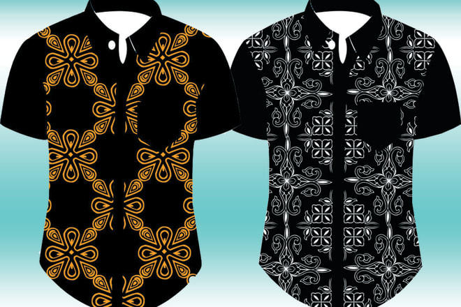 I will design amazing batik motifs for you