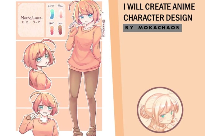 I will design an anime character for you