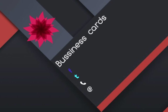 I will design an attractable business cards