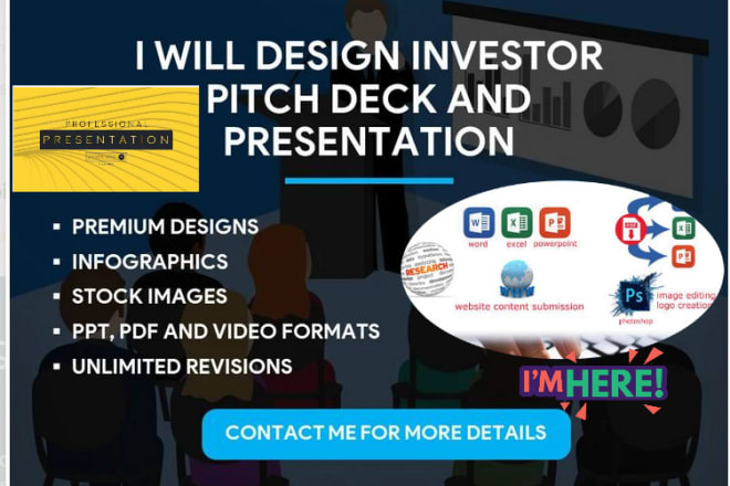 I will design and create professional power point and prezi presentations