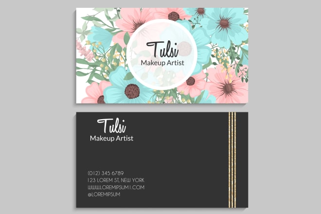 I will design artistic and modern business cards for you