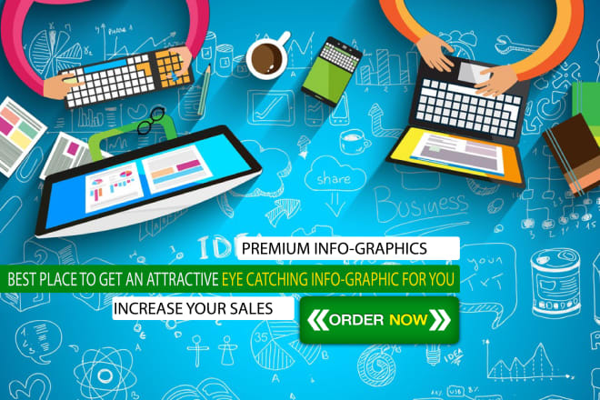 I will design attractive infographics, reports, and charts