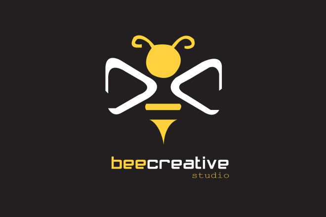 I will design bee creative logo and website