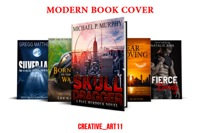 I will design book cover ebook,kindle cover with free sample