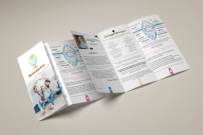 I will design brochure, trifold, bifold, flyer, catalog