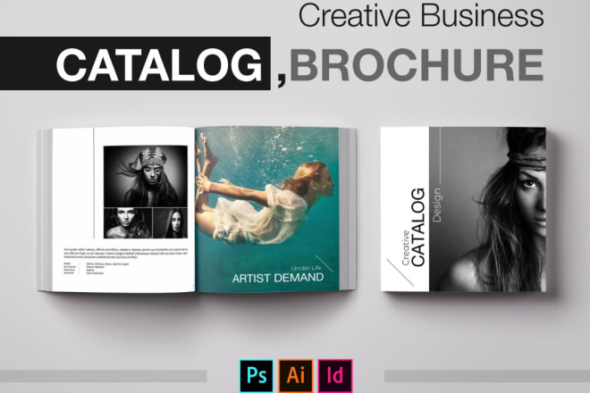 I will design business catalog, product catalog, booklet