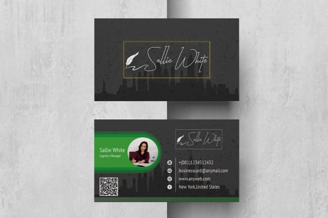 I will design creative business cards,envelops and stationary