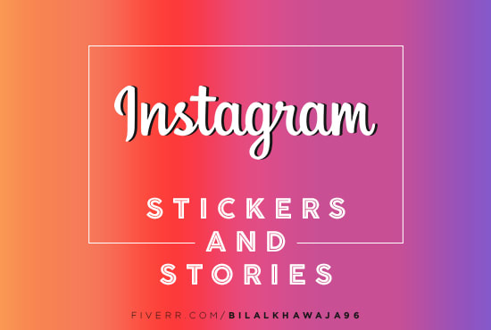 I will design custom stickers and stories for instagram