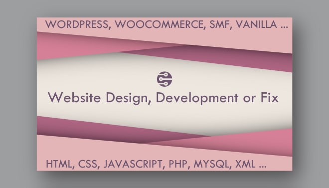 I will design, develop or fix your website