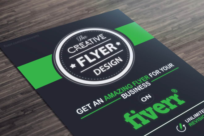 I will design eye catching flyer and brochure for your business