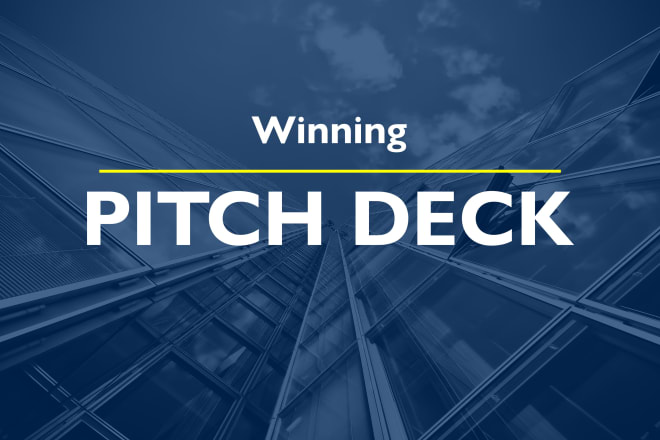 I will design investor pitch deck and startup pitch deck